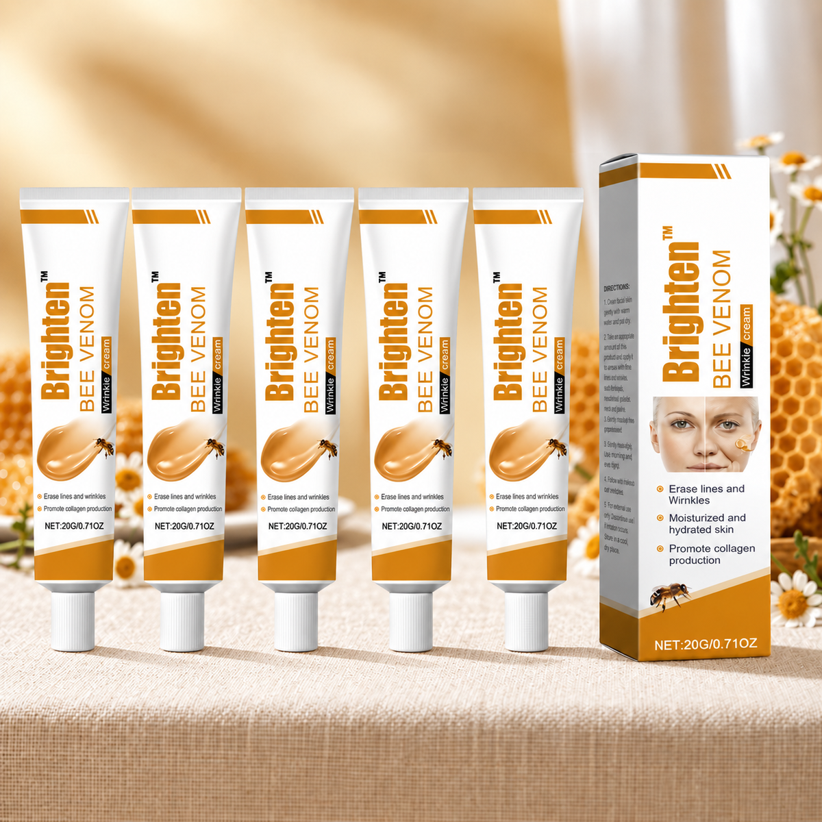 Brighten™ | Crème anti-âge au venin d’abeille