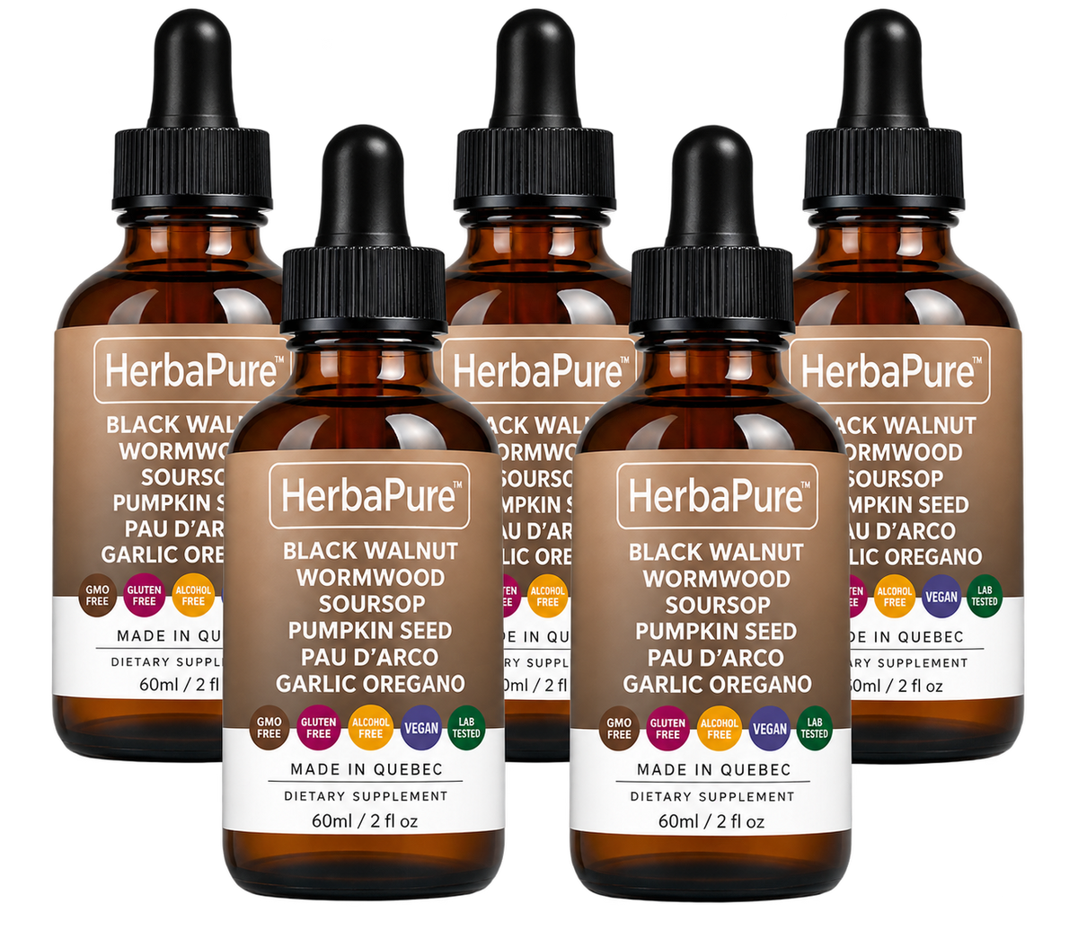 HerbaPure™ | Formule avancée de nettoyage intestinal