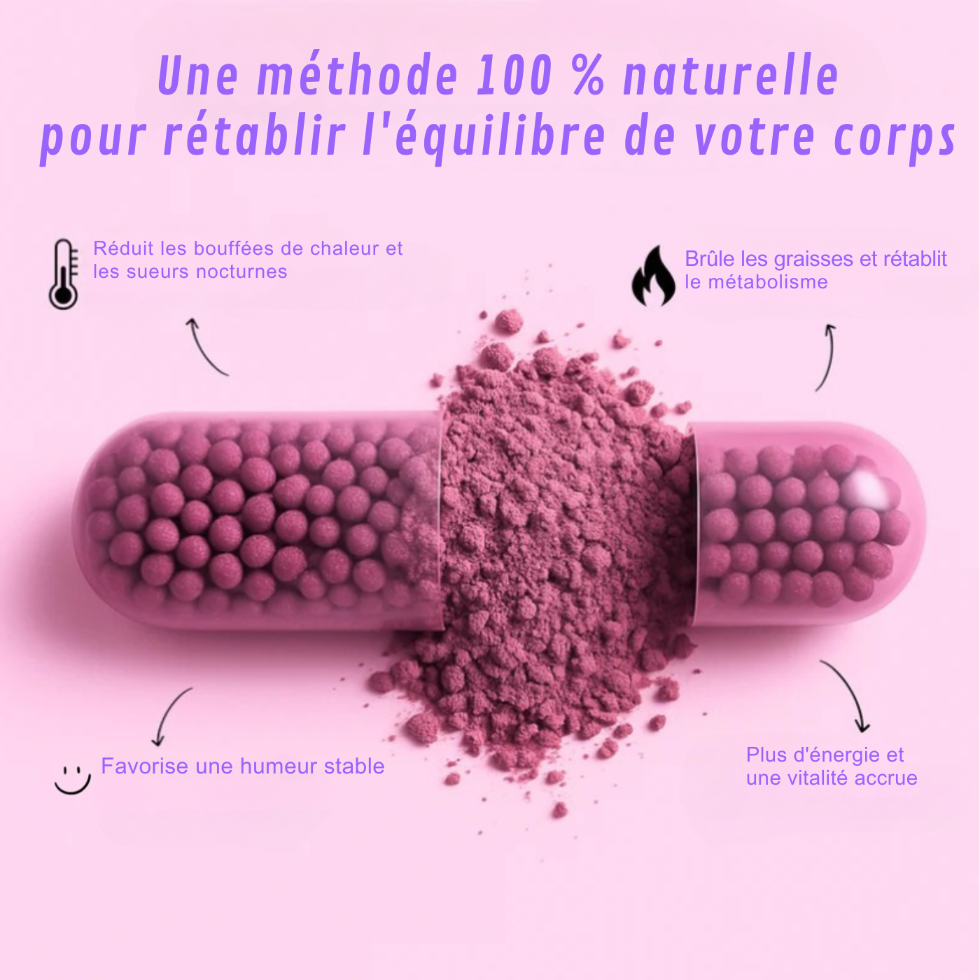MenoGlow™ – Supplément ménopause