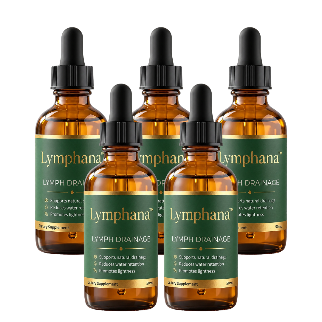Lymphana™ | Supplément lymphatique | Éliminez 98 % des ballonnements tenaces et devenez plus mince en seulement 7 jours !