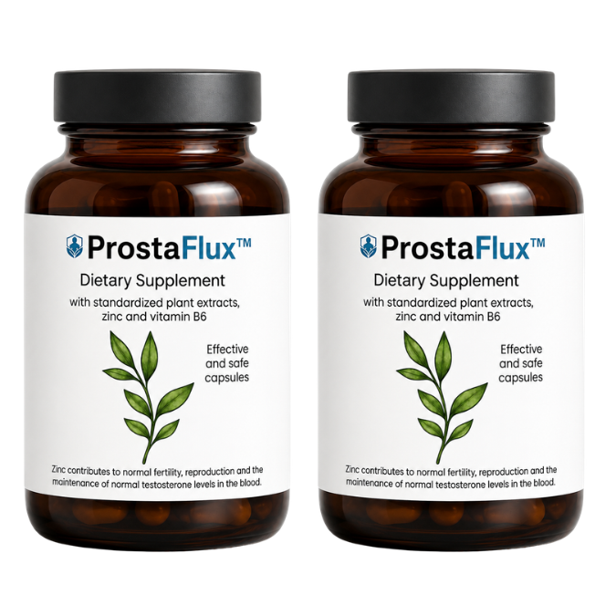 ProstaFlux™ — Supplément pour la prostate | Éliminez 95 % des symptômes de la prostatite en seulement 5 jours!