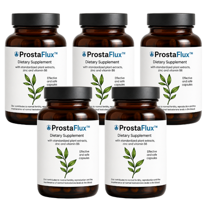 ProstaFlux™ — Supplément pour la prostate | Éliminez 95 % des symptômes de la prostatite en seulement 5 jours!