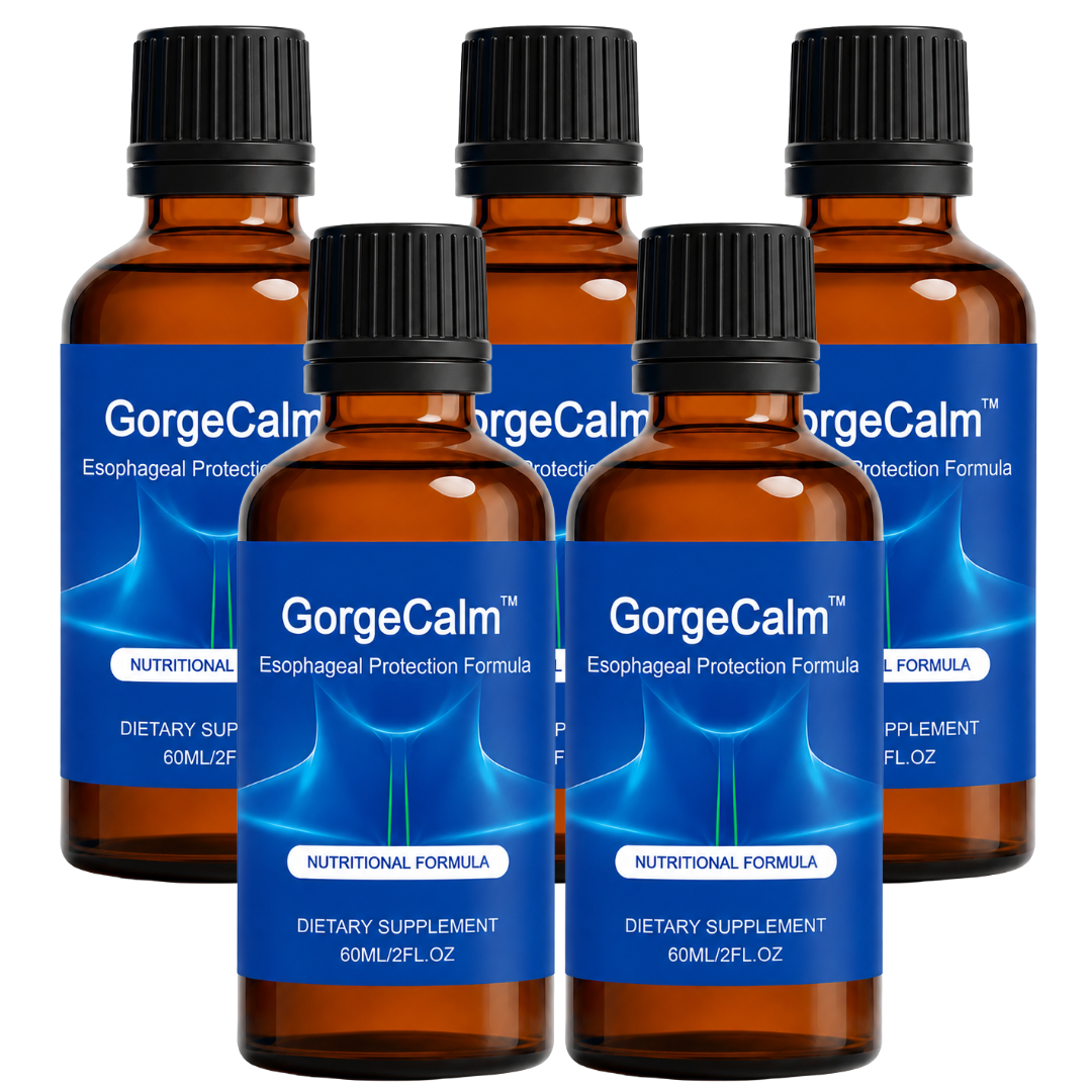 GorgeCalm™ | Aide à soulager la sensation de brûlure et de boule dans la gorge en seulement 24 heures – avant que les symptômes commencent à contrôler votre vie.