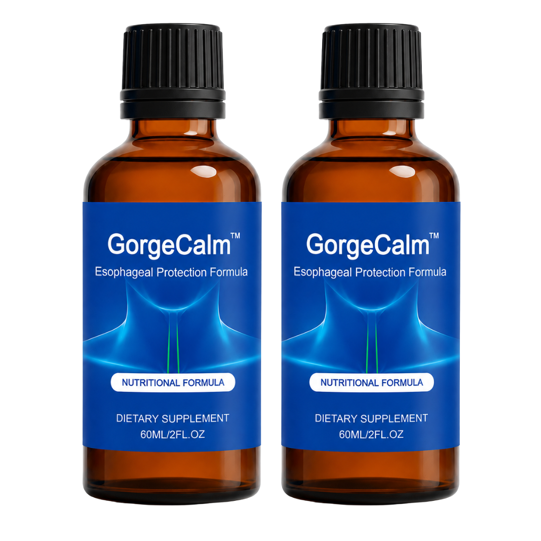 GorgeCalm™ | Aide à soulager la sensation de brûlure et de boule dans la gorge en seulement 24 heures – avant que les symptômes commencent à contrôler votre vie.