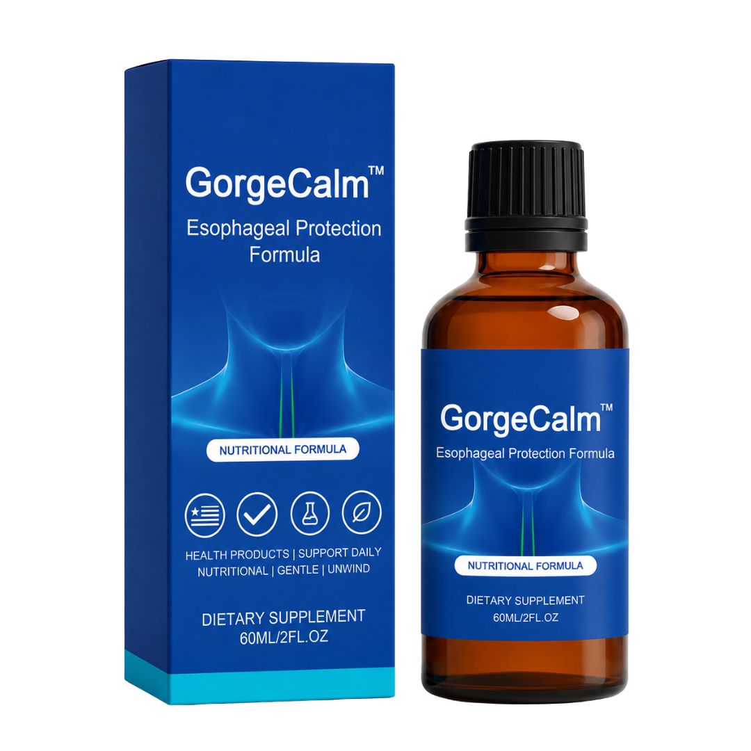GorgeCalm™ | Aide à soulager la sensation de brûlure et de boule dans la gorge en seulement 24 heures – avant que les symptômes commencent à contrôler votre vie.