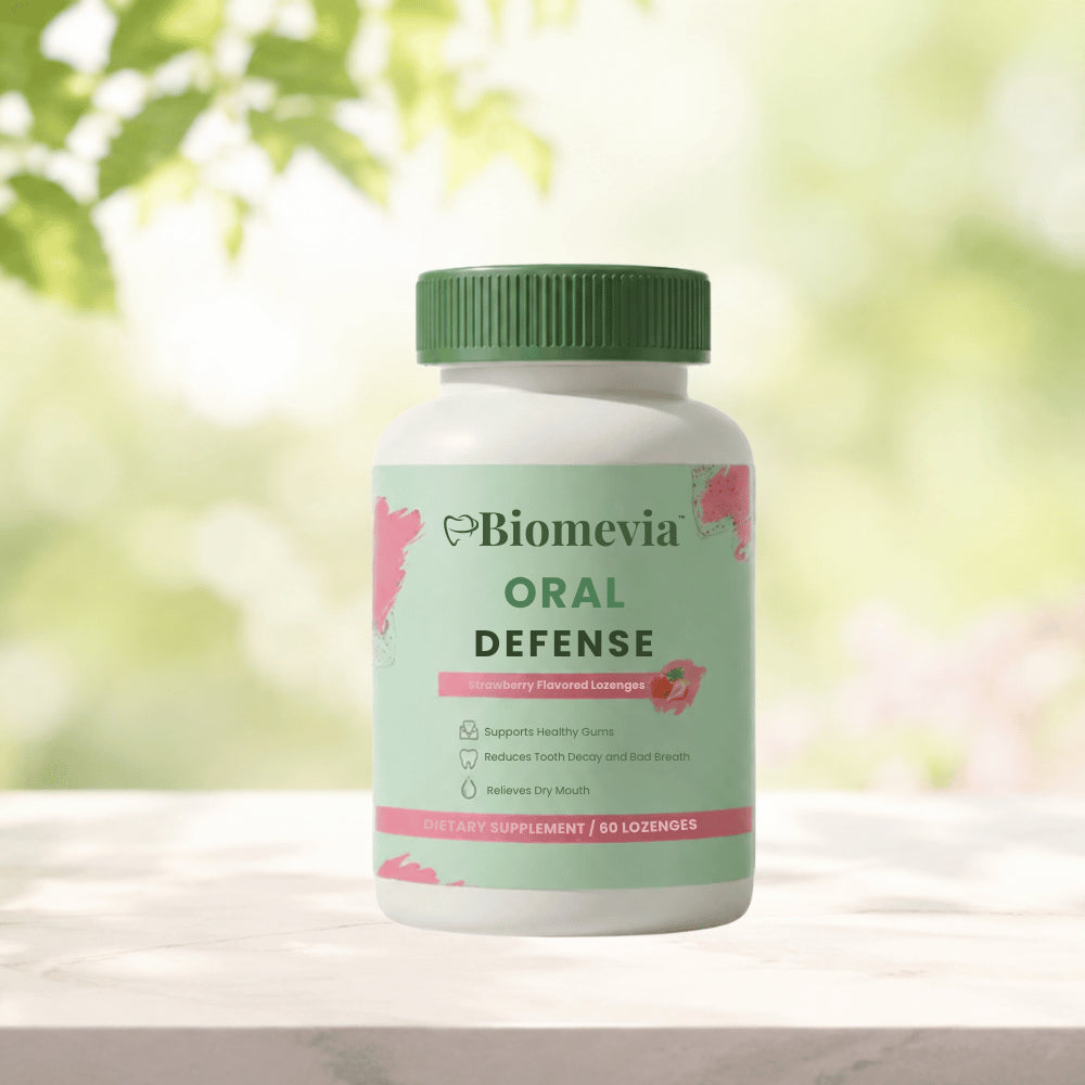 Biomevia™ Défense buccale | Protégez vos gencives, réduisez les saignements et retrouvez votre confiance au quotidien !
