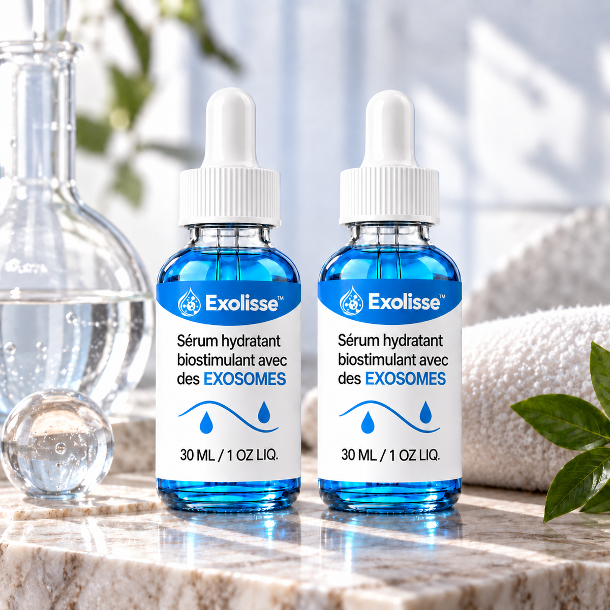 Exolisse™ Sérum hydratant biostimulant avec des exosomes