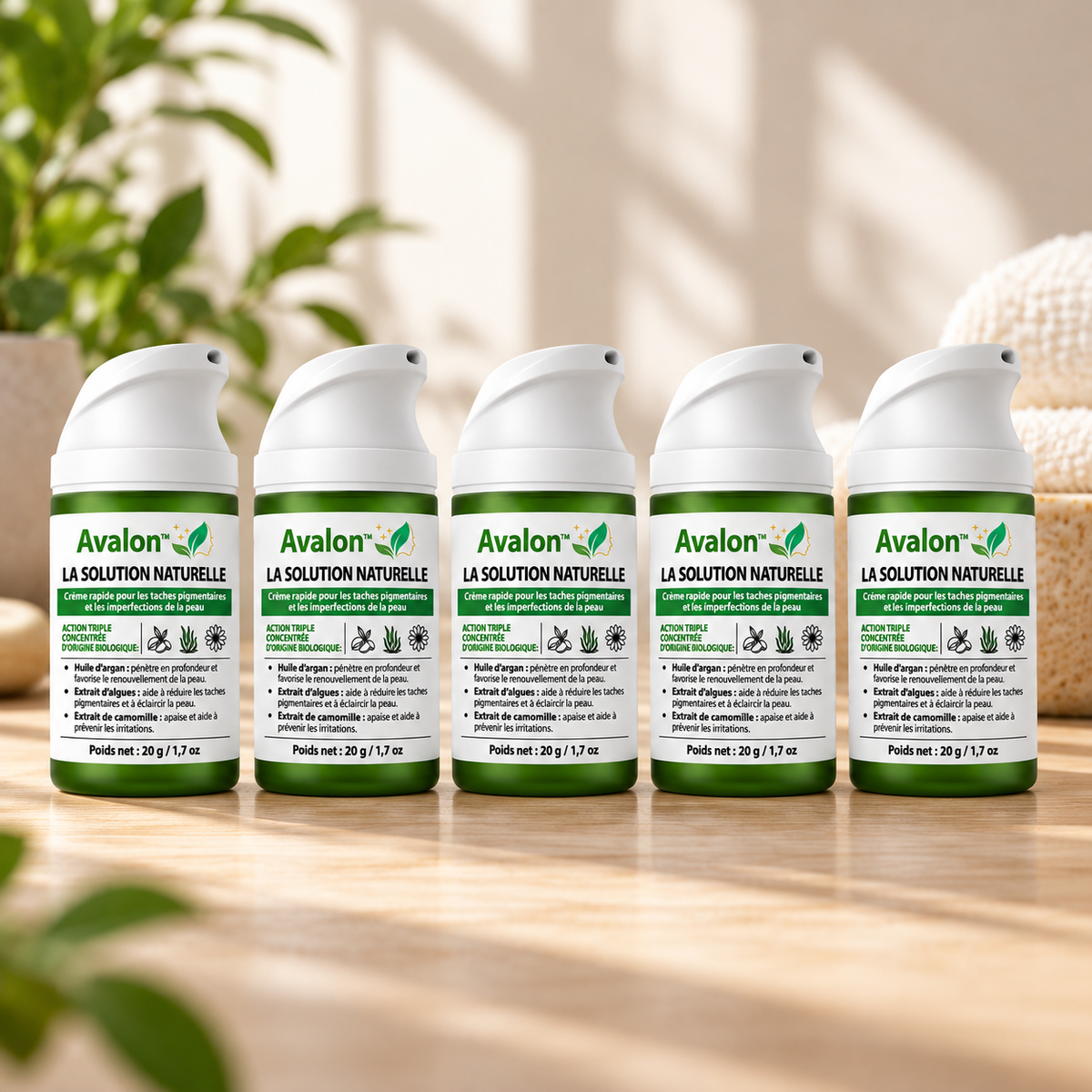 Avalon™  |  Crème naturelle pour les taches pigmentaires