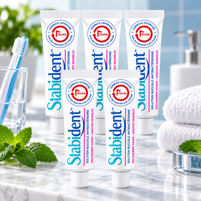 Stabident™ | Adhésif pour prothèses dentaires