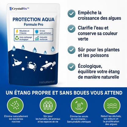 CrystalFix™ Traitement de l'eau | Vitaronne