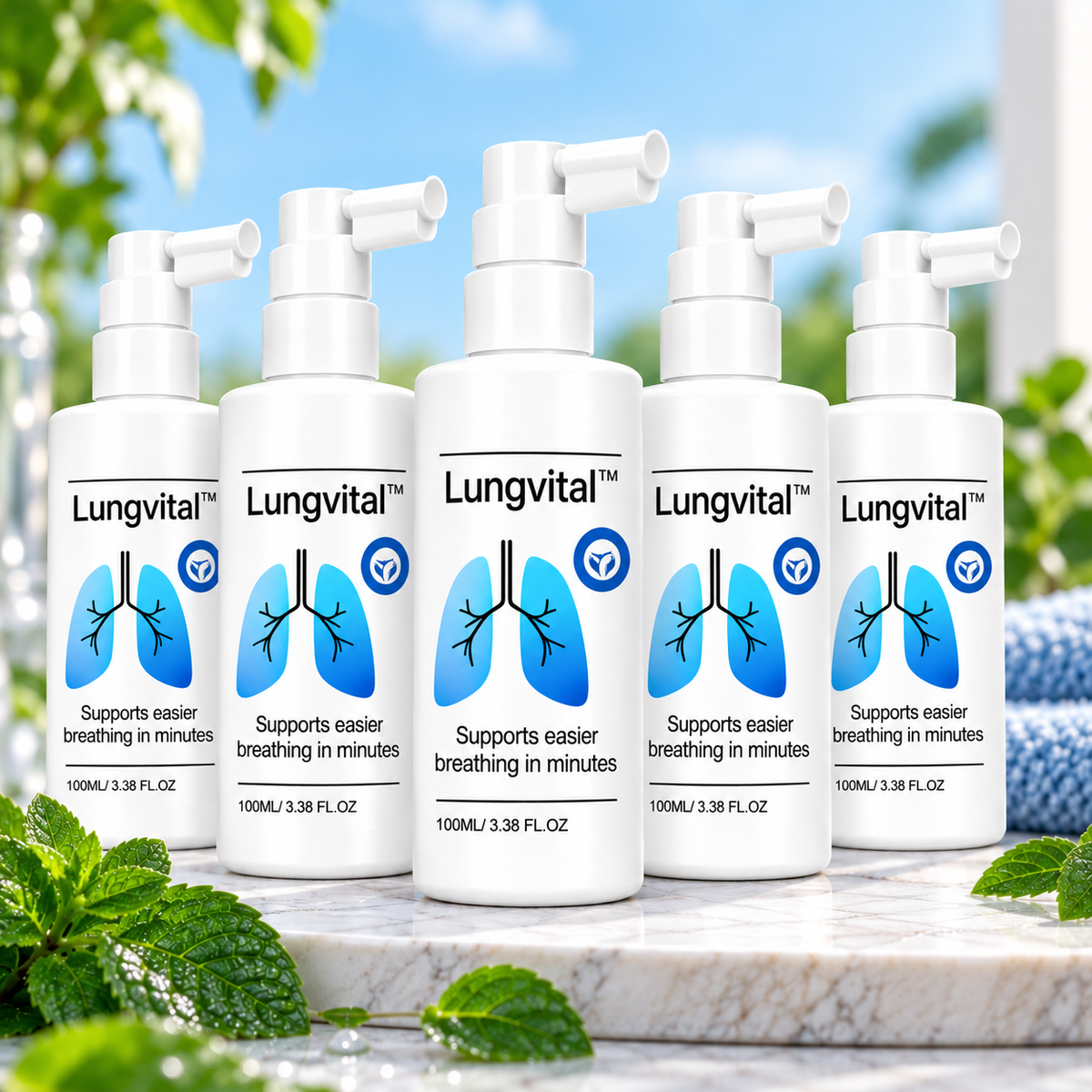 Vaporisateur LungVital™ | Éliminez jusqu’à 97 % du mucus en 3 jours !