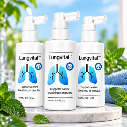 Vaporisateur LungVital™ | Éliminez jusqu’à 97 % du mucus en 3 jours !