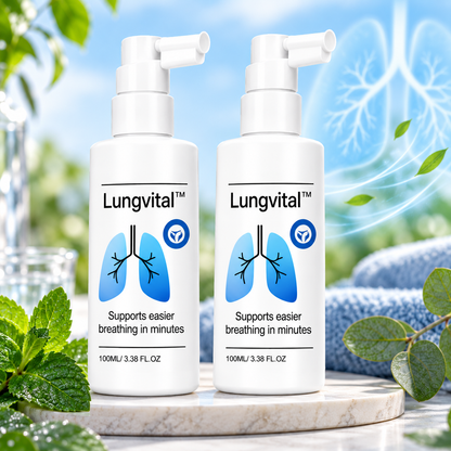 Vaporisateur LungVital™ | Éliminez jusqu’à 97 % du mucus en 3 jours !