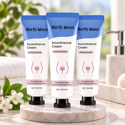 Crème NorthMoon™ contre l’incontinence | Rétablissez le contrôle de votre vessie en seulement 11 minutes