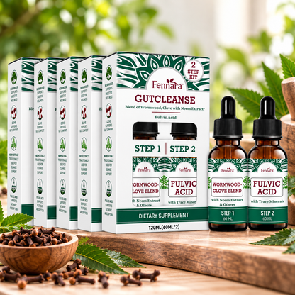 Fennara™ Liquide | Nettoyage intestinal en 2 étapes, formule naturelle à base de plantes pour un intestin plus propre et plus sain