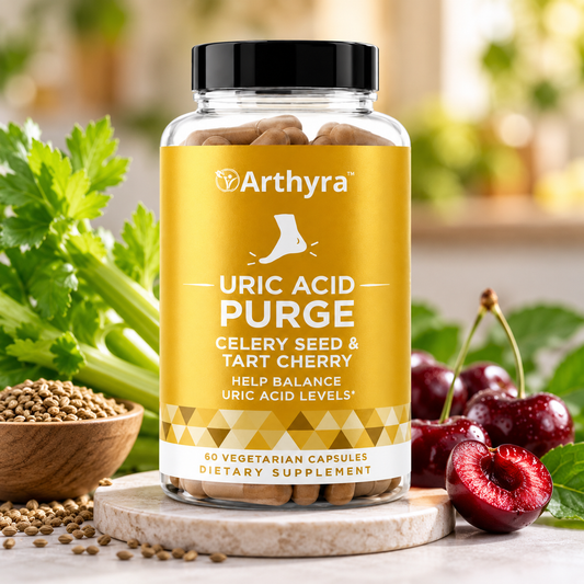 Arthyra™ | Éliminez les cristaux d’acide urique et retrouvez votre liberté de mouvement en seulement 48 heures