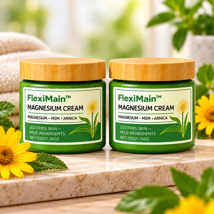 FlexiMain™ | Combat l’inflammation, la dégradation du cartilage et la mauvaise circulation — les trois à la fois