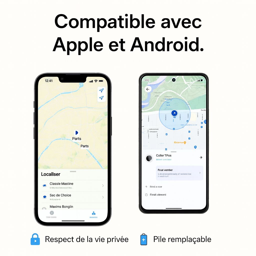 Carteo - Carte de localisation intelligente Ultra-fine