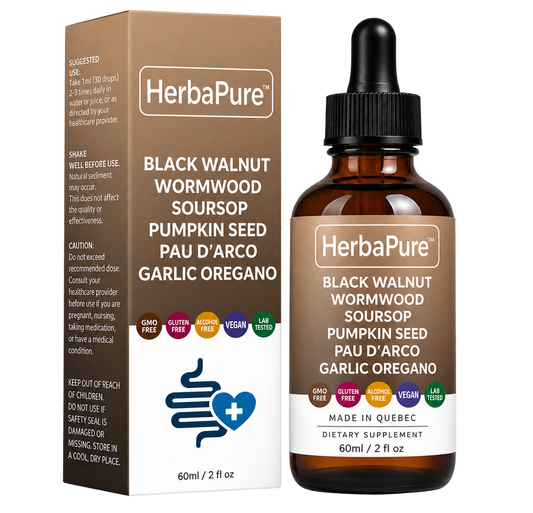 HerbaPure™ | Formule avancée de nettoyage intestinal