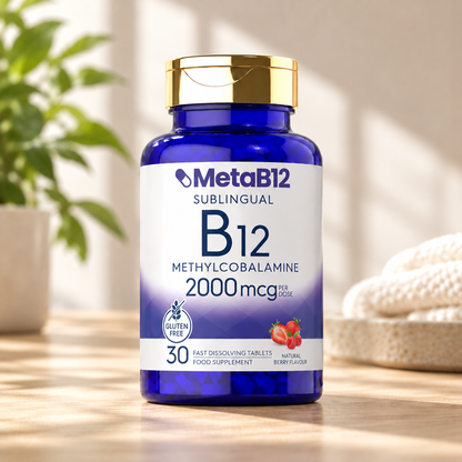 MetaB12™ | Vitamine B12 sublinguale pour soutenir l’énergie et la clarté mentale