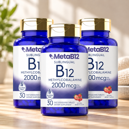 MetaB12™ | Vitamine B12 sublinguale pour soutenir l’énergie et la clarté mentale