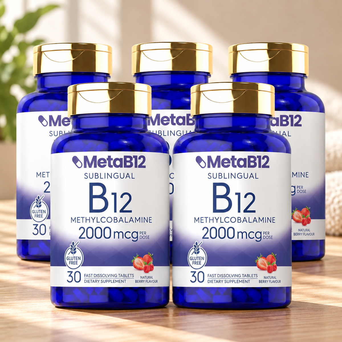 MetaB12™ | Vitamine B12 sublinguale pour soutenir l’énergie et la clarté mentale