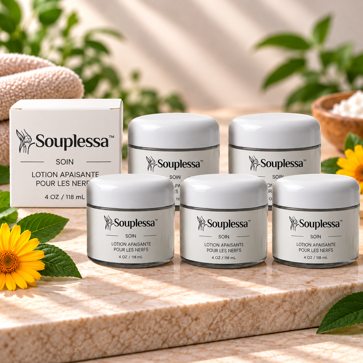 Souplessa™ – Lotion apaisante pour les genoux