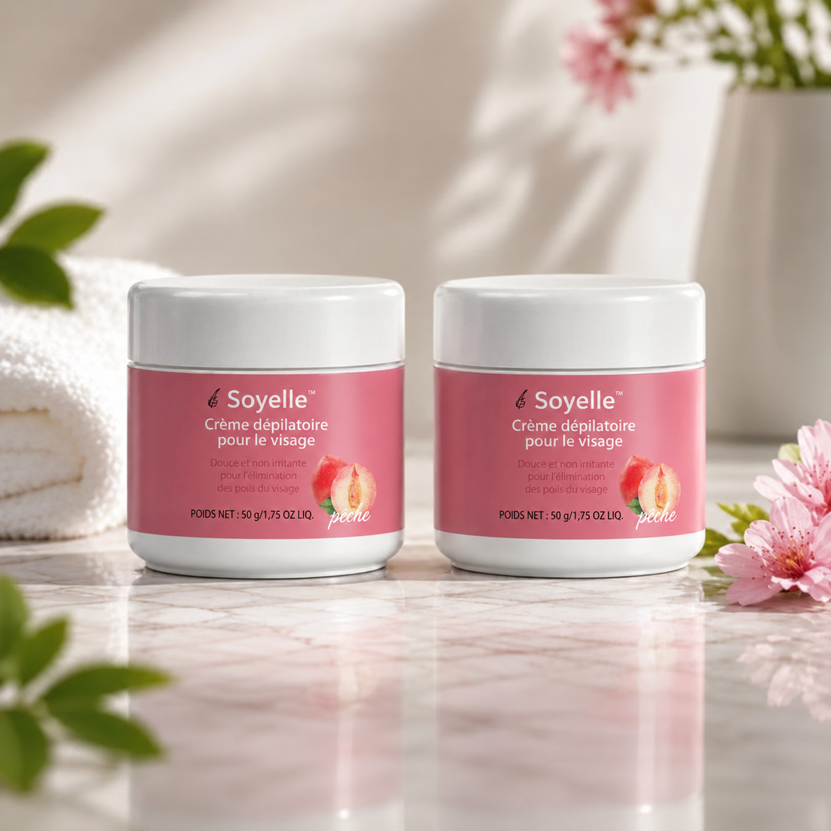 Soyelle™ | Crème dépilatoire pour le visage