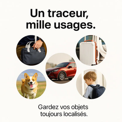 Carteo - Carte de localisation intelligente Ultra-fine