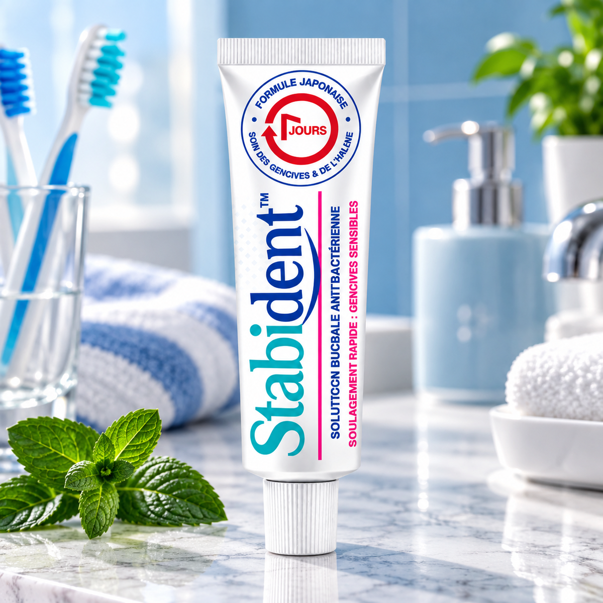 Stabident™ | Adhésif pour prothèses dentaires