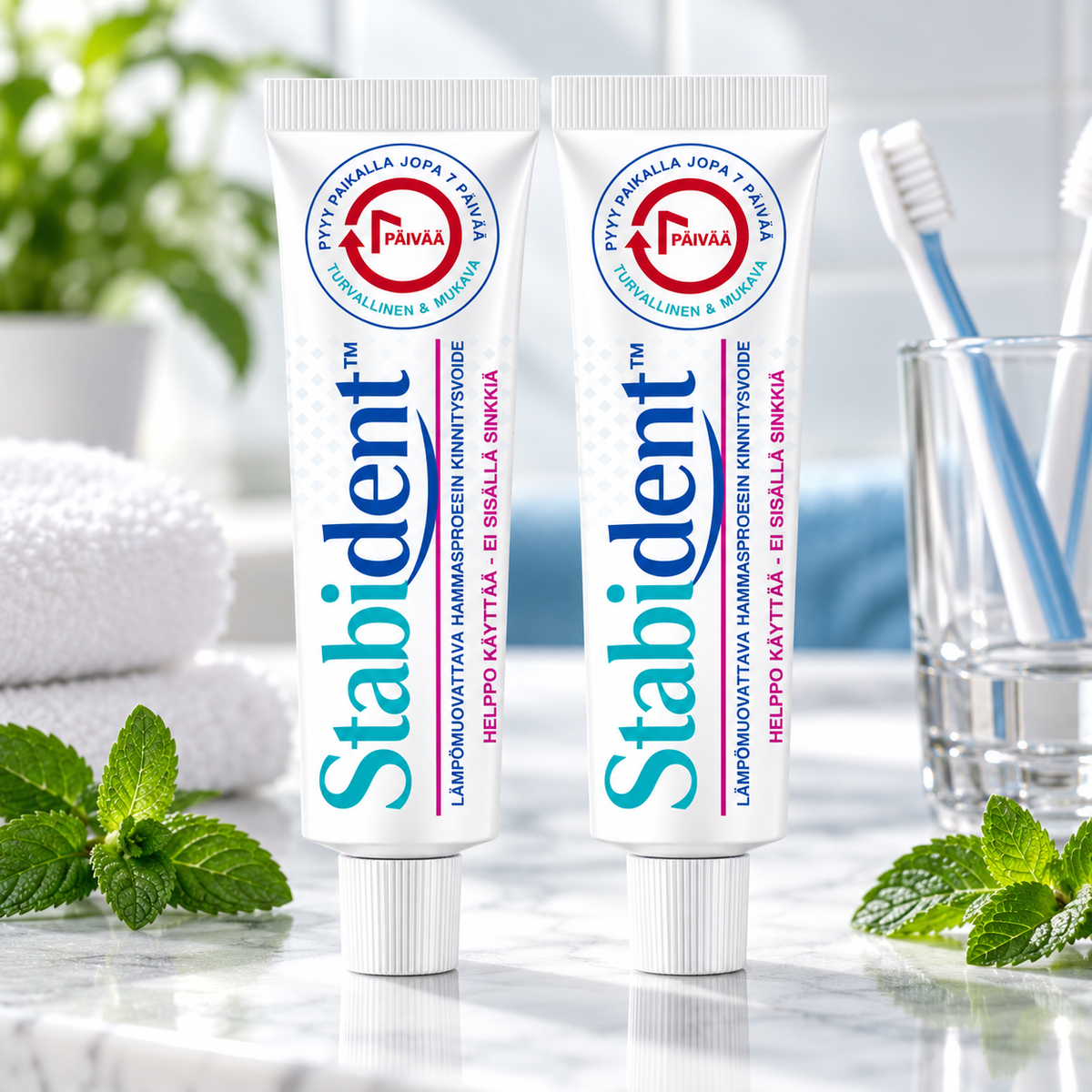 Stabident™ | Adhésif pour prothèses dentaires